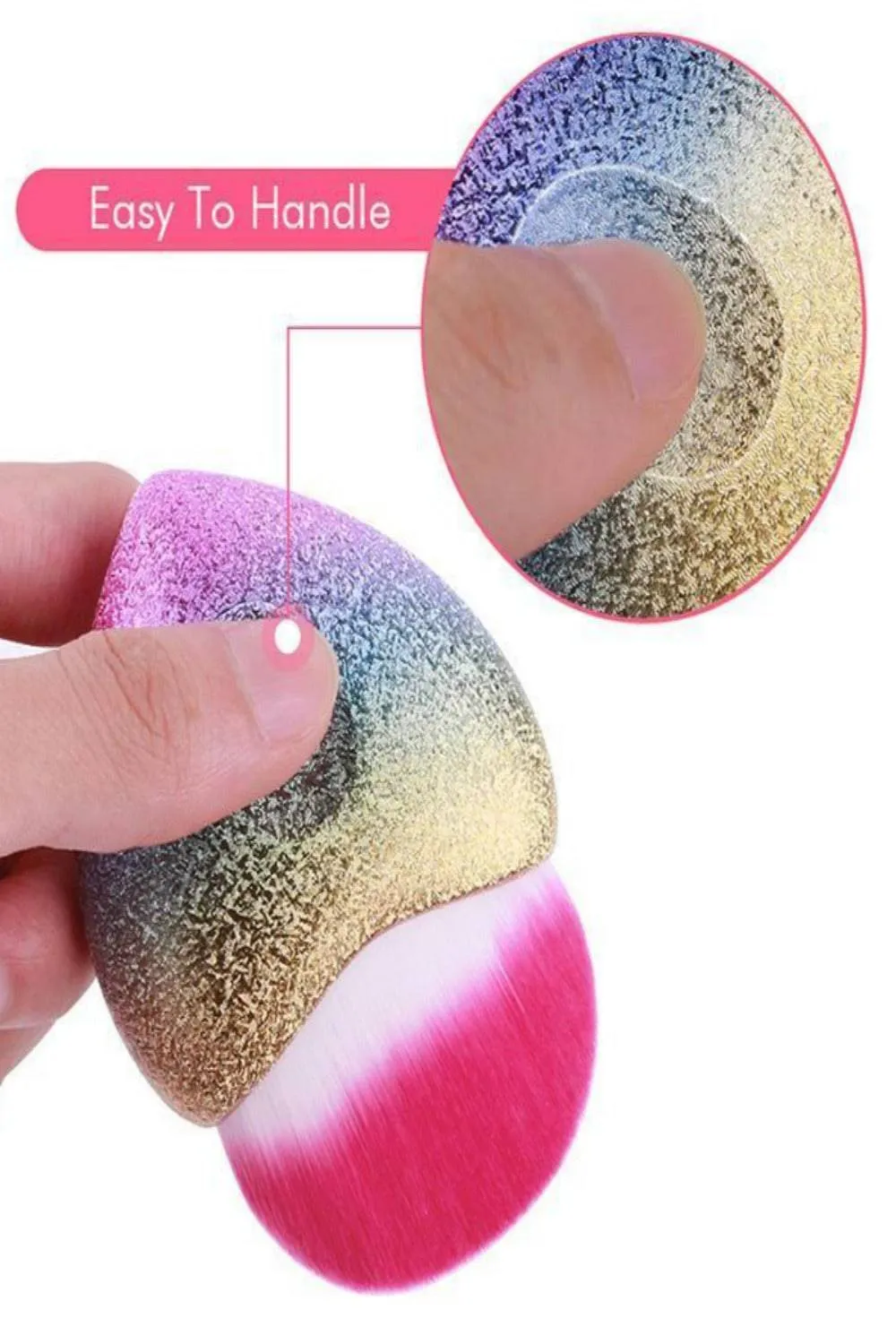 Rainbow Heart Brush Kit
