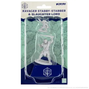 Ravager Stabby-Stabber & Slaughter Lord: Critical Role Unpainted Miniatures (W2)