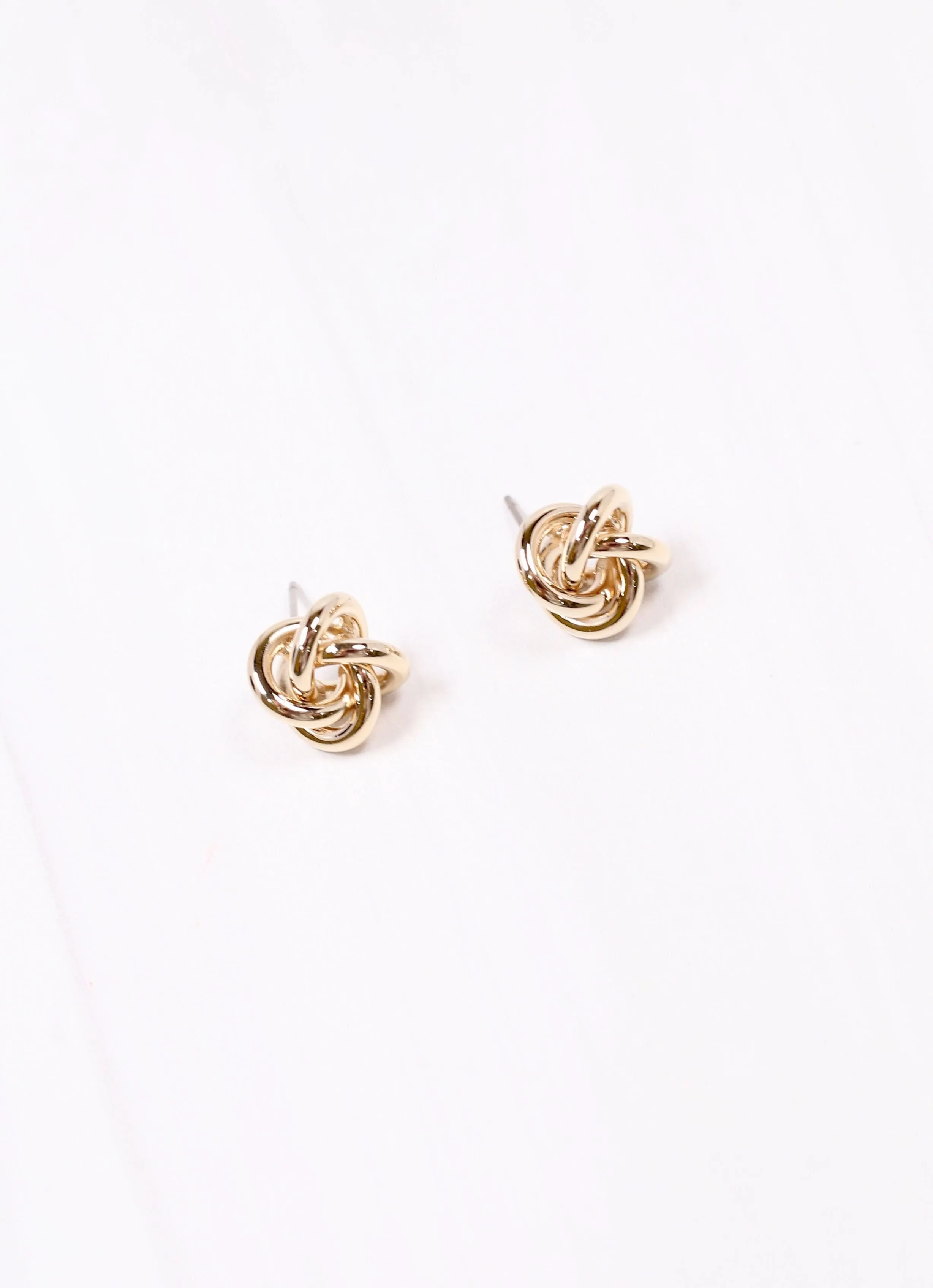 Rebekah Knot Earring GOLD