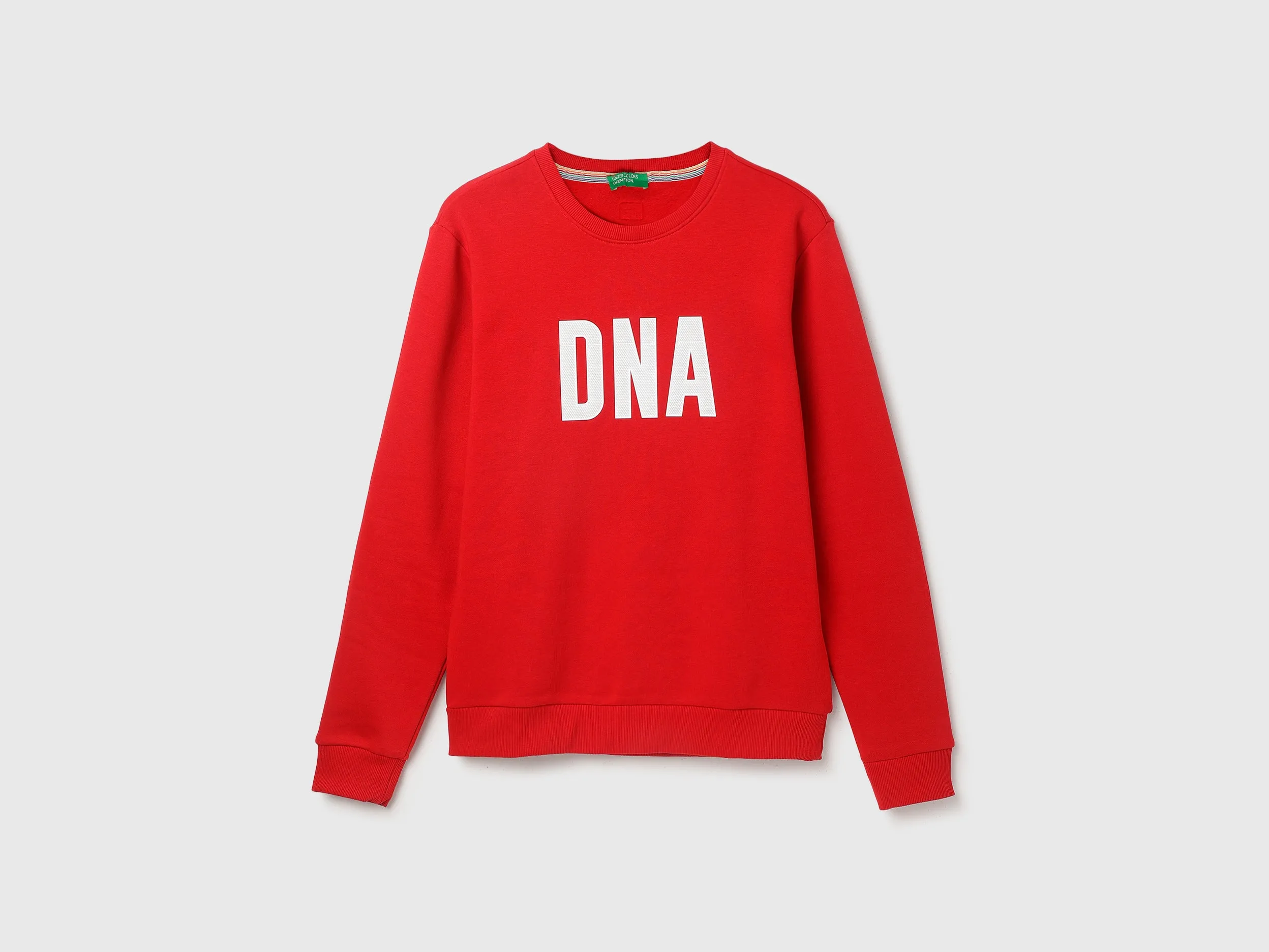 Regular Fit Round Neck Printed Sweatshirt