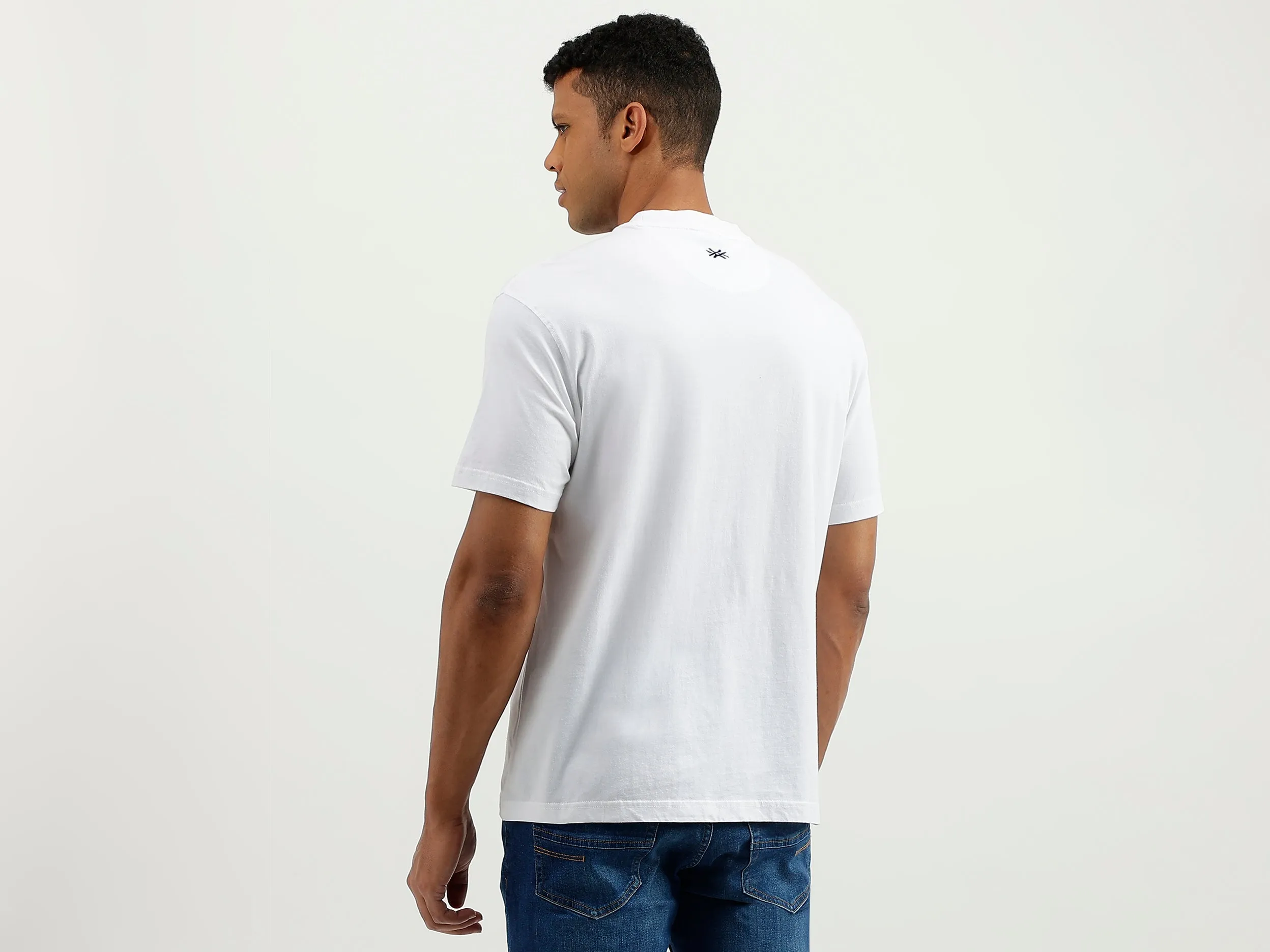 Relaxed Fit Round Neck Printed T-Shirt