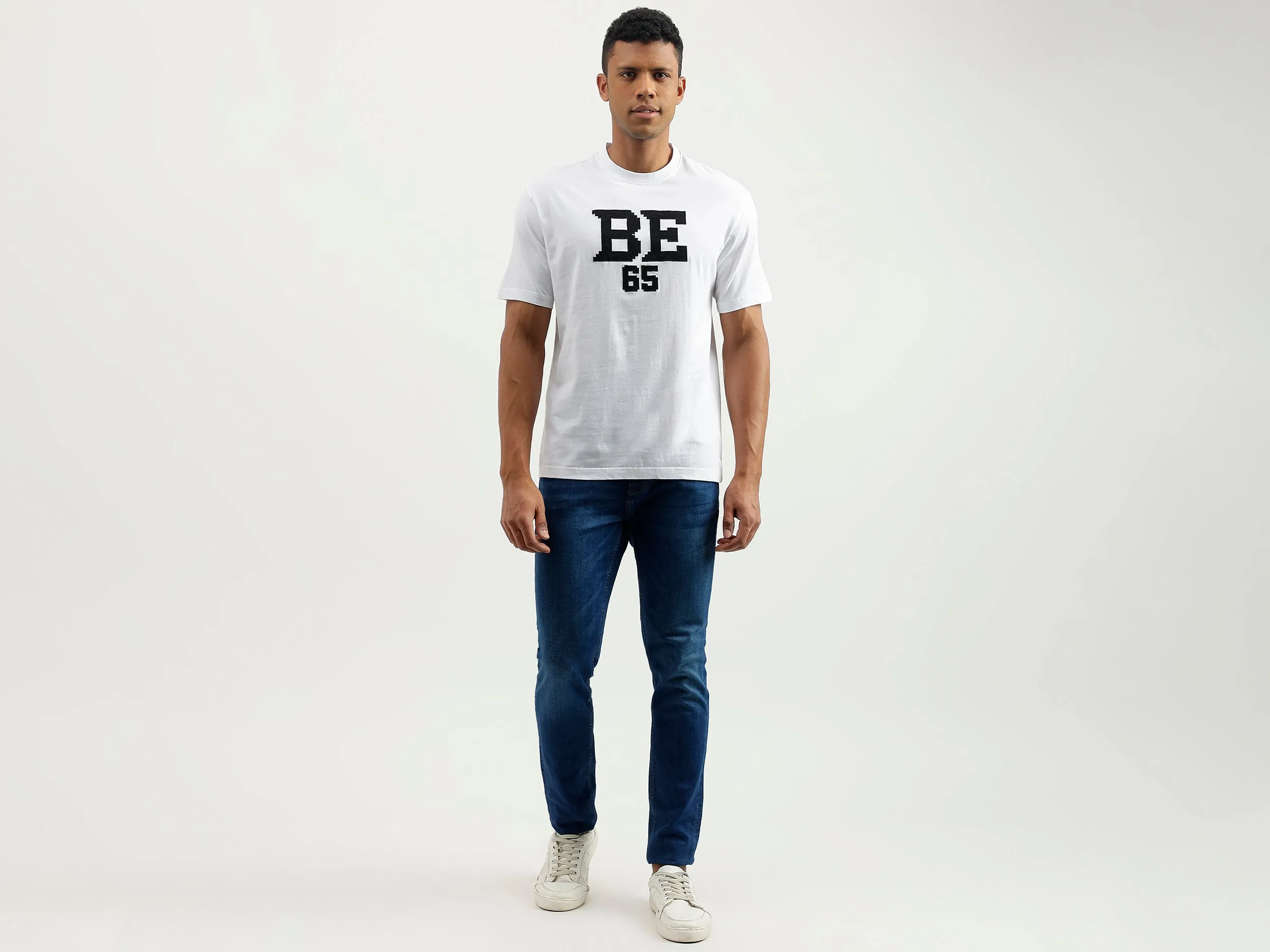 Relaxed Fit Round Neck Printed T-Shirt