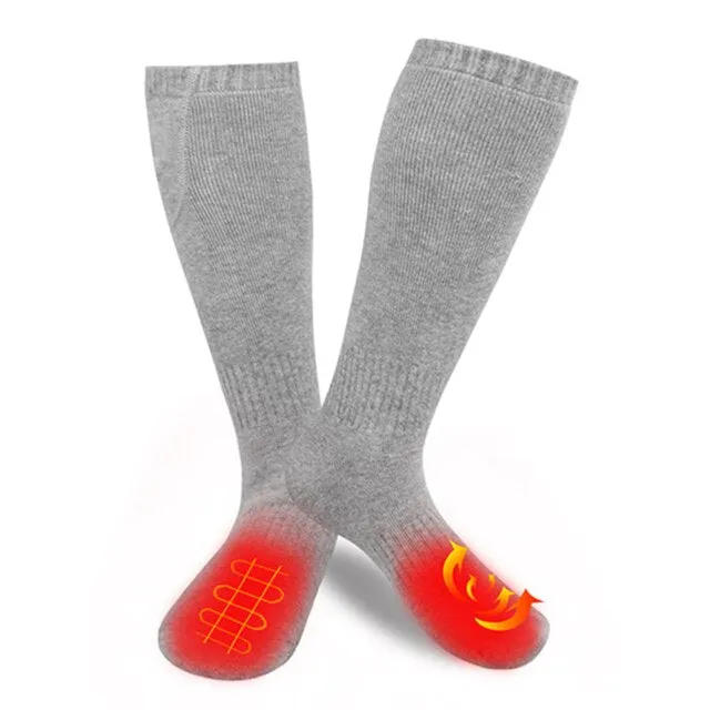 Remote Control Electric Heated  Socks Boot Feet Warmer USB Rechargable