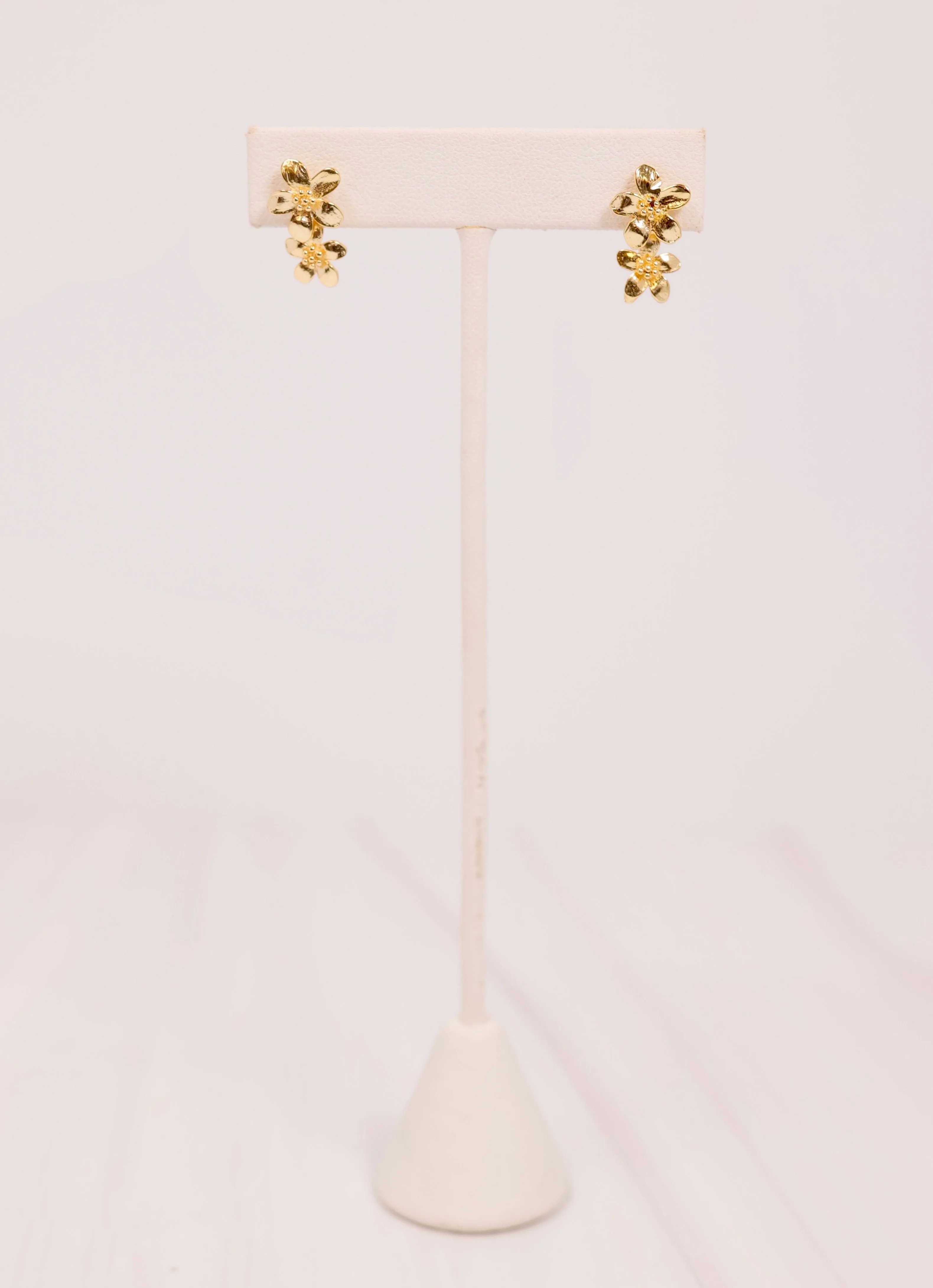 Roley Flower Stud Earring GOLD