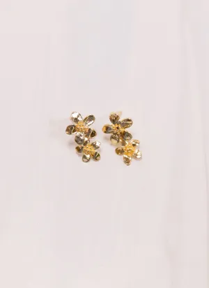 Roley Flower Stud Earring GOLD