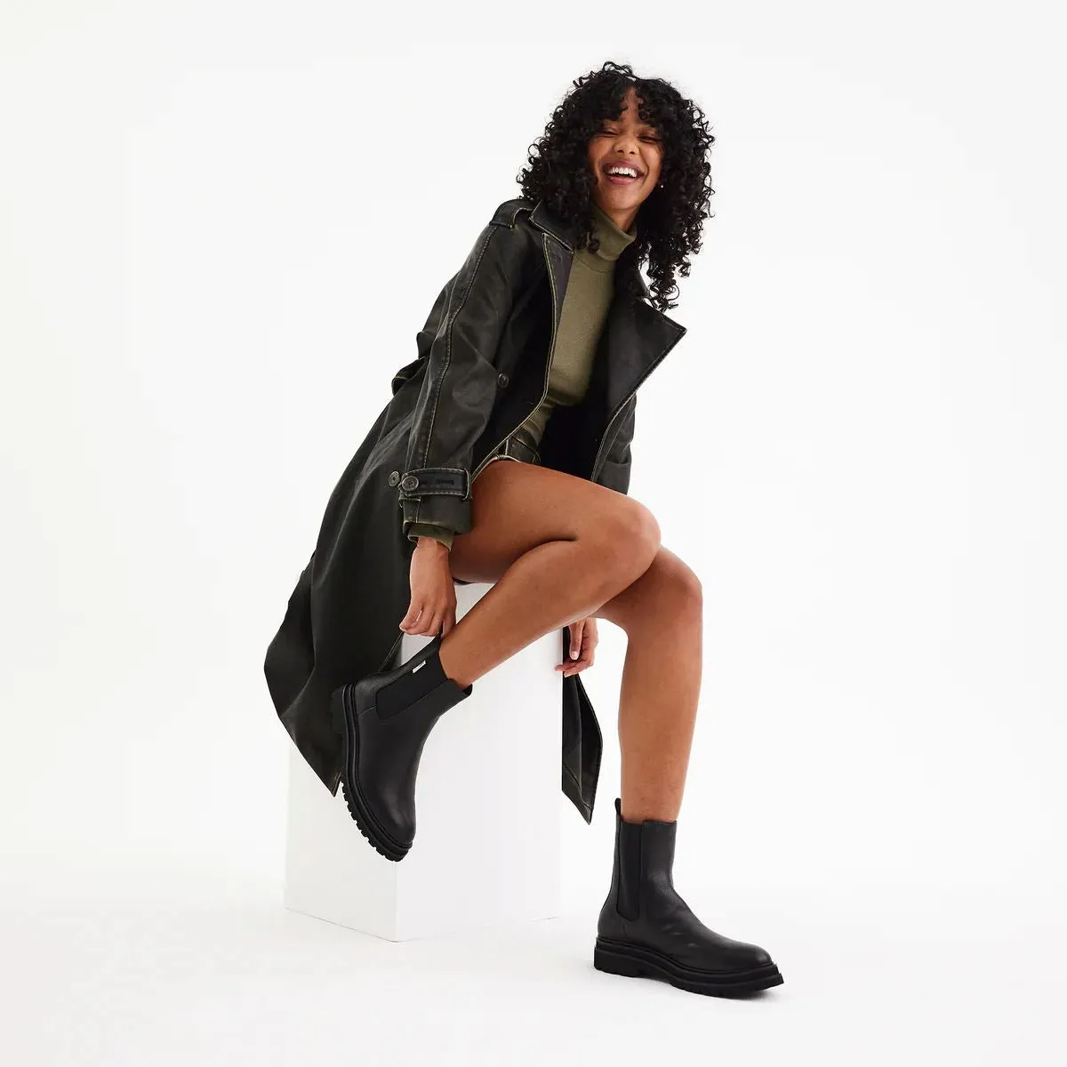 ROLLIE Chelsea Step - All Black Tumble