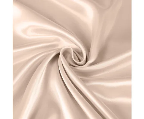 Royal Comfort Satin Sheet Set 4 Piece Fitted Flat Sheet Pillowcases - Champagne Pink