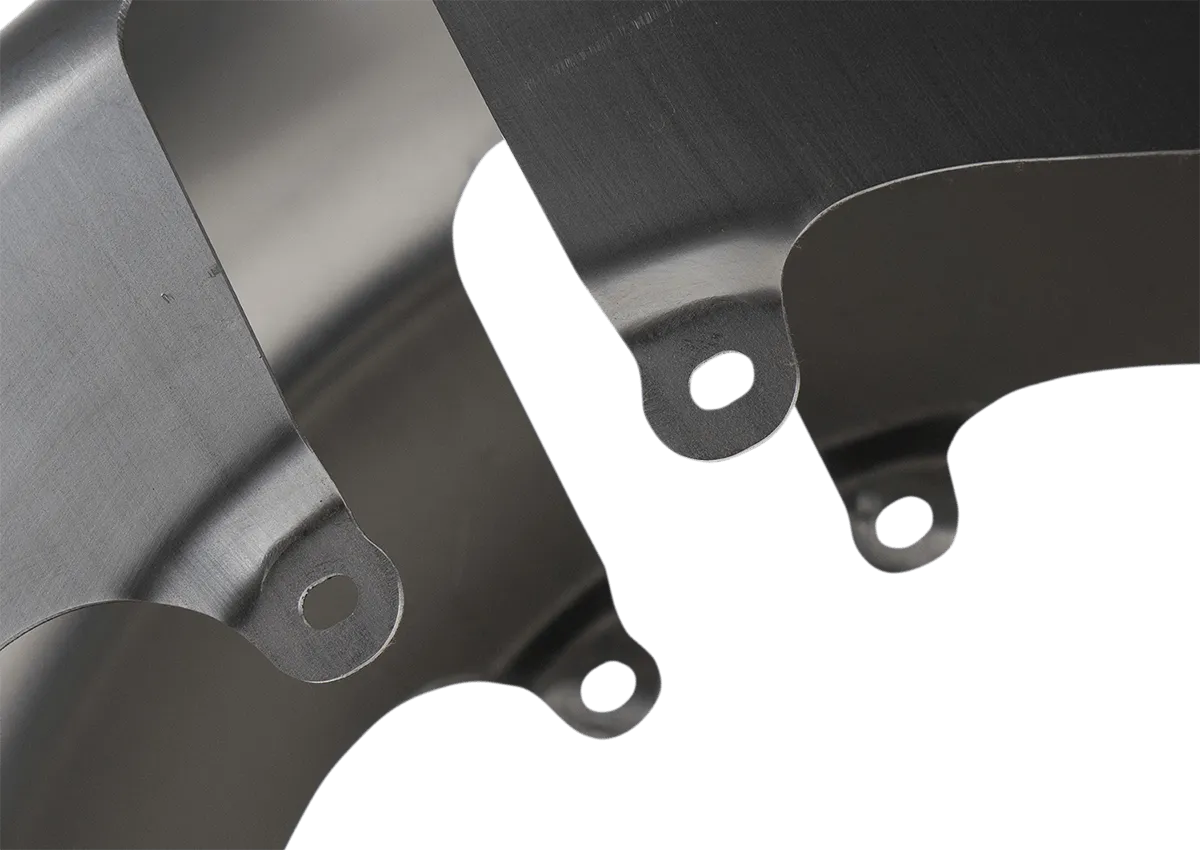 Russ Wernimont Designs RWD-50251 Custom Dresser Front Fender - 8in. W for 18in. Front Wheel - 40in. L (LS-2 Style)
