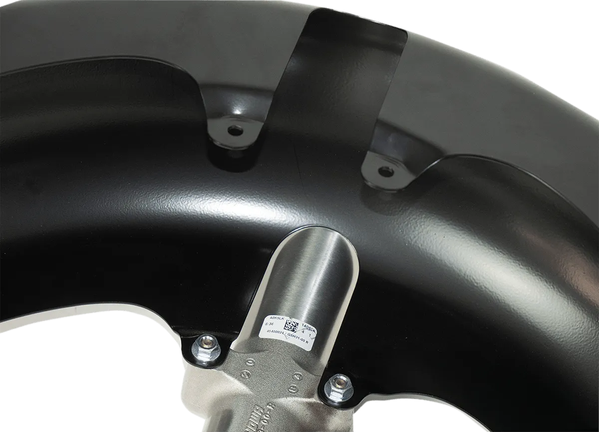 Russ Wernimont Designs RWD-50251 Custom Dresser Front Fender - 8in. W for 18in. Front Wheel - 40in. L (LS-2 Style)