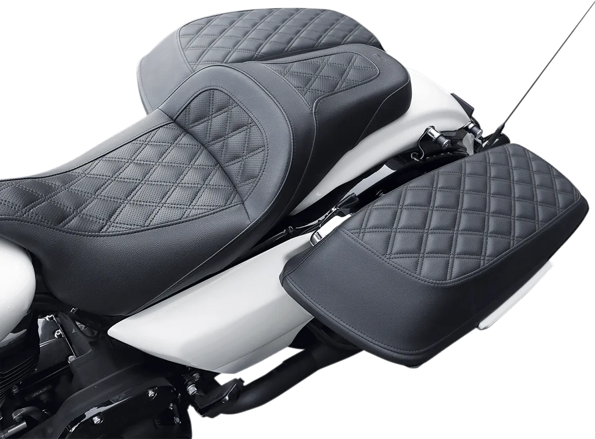 Saddlemen L870-14-P Plain Saddlebag Lid Cover