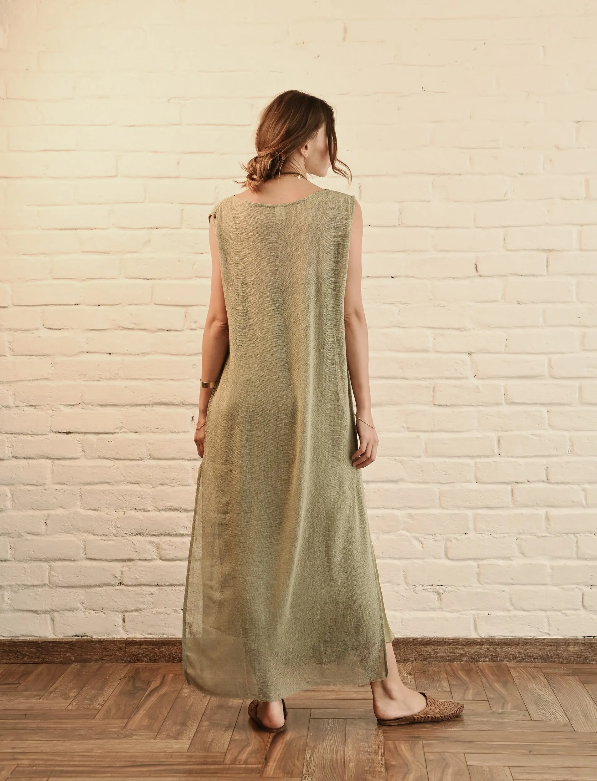 Sandal Dress | Sage