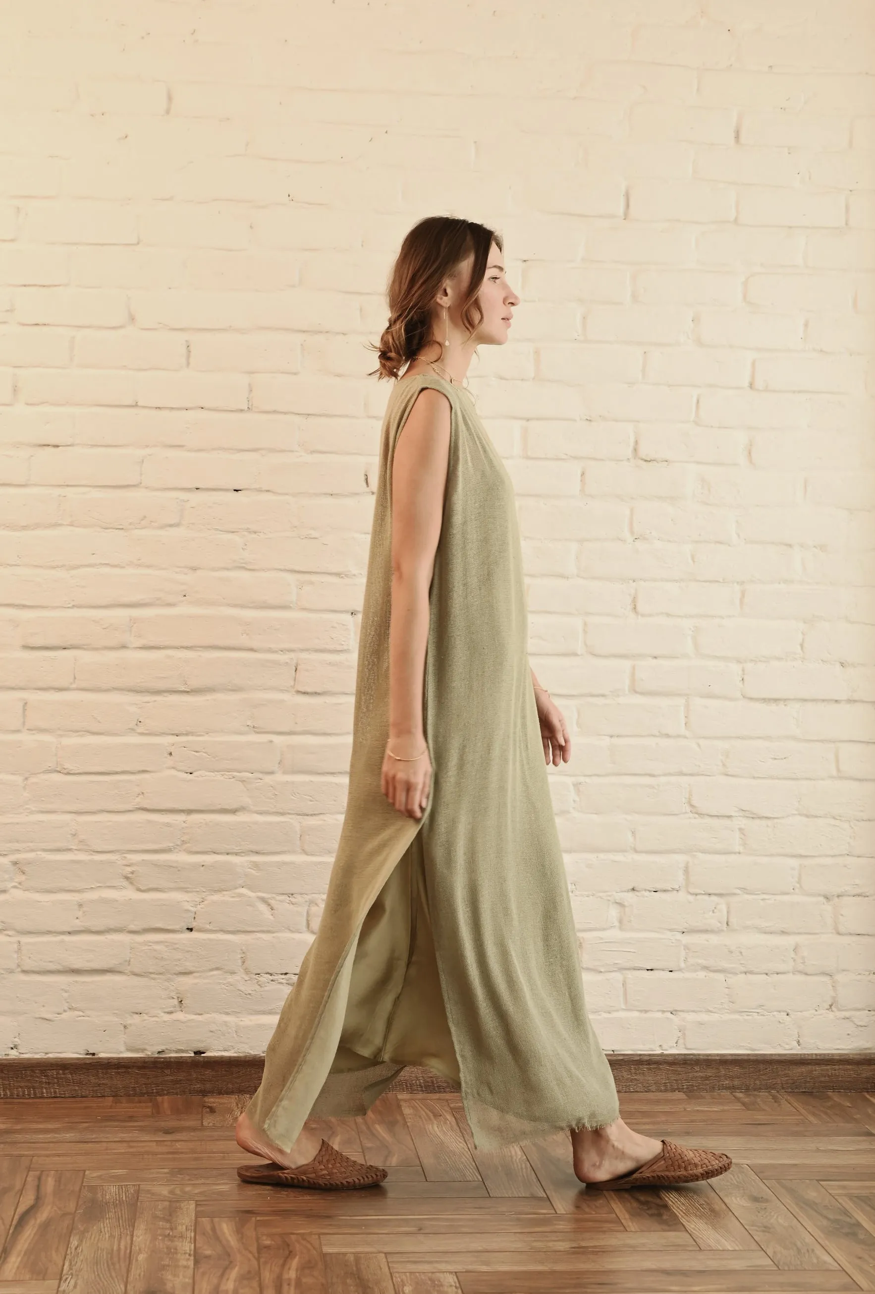 Sandal Dress | Sage