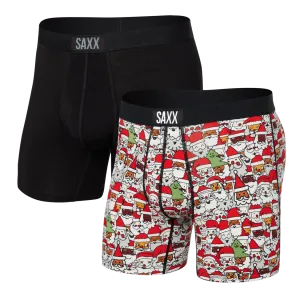 SAXX Mens Vibe Modern Fit Boxer 2-Pack