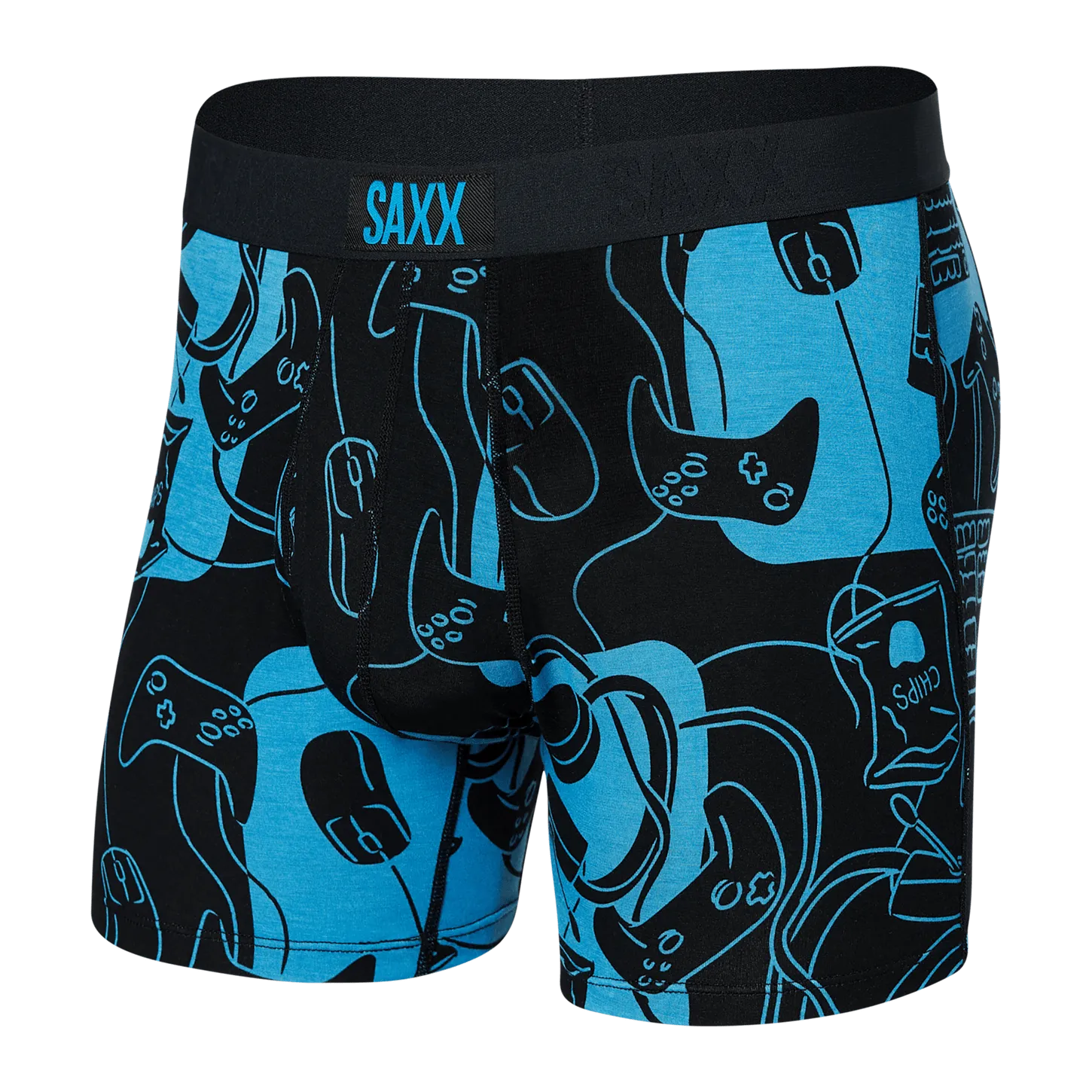 Saxx Ultra Boxers - What To Play - Black