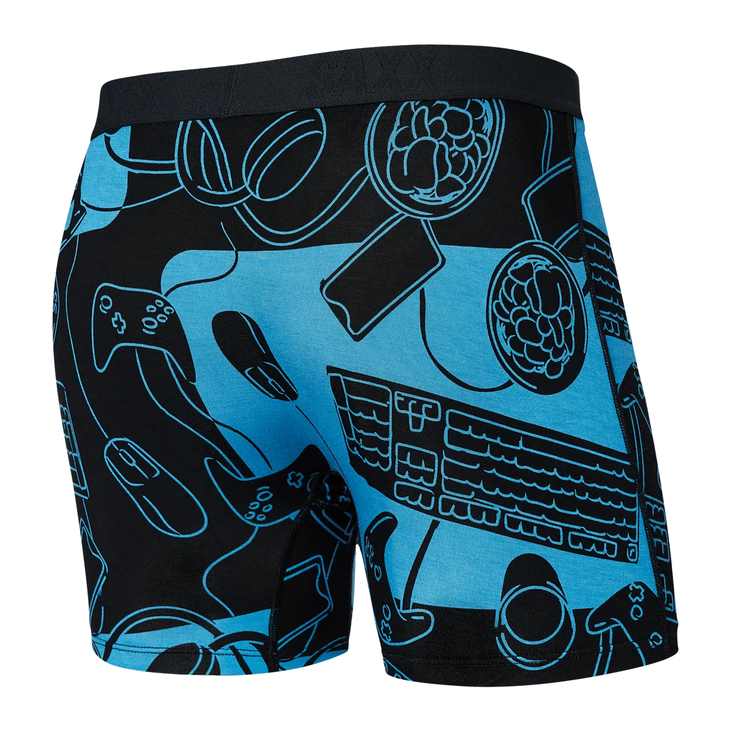 Saxx Ultra Boxers - What To Play - Black