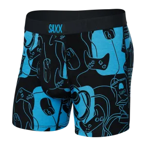 Saxx Ultra Boxers - What To Play - Black
