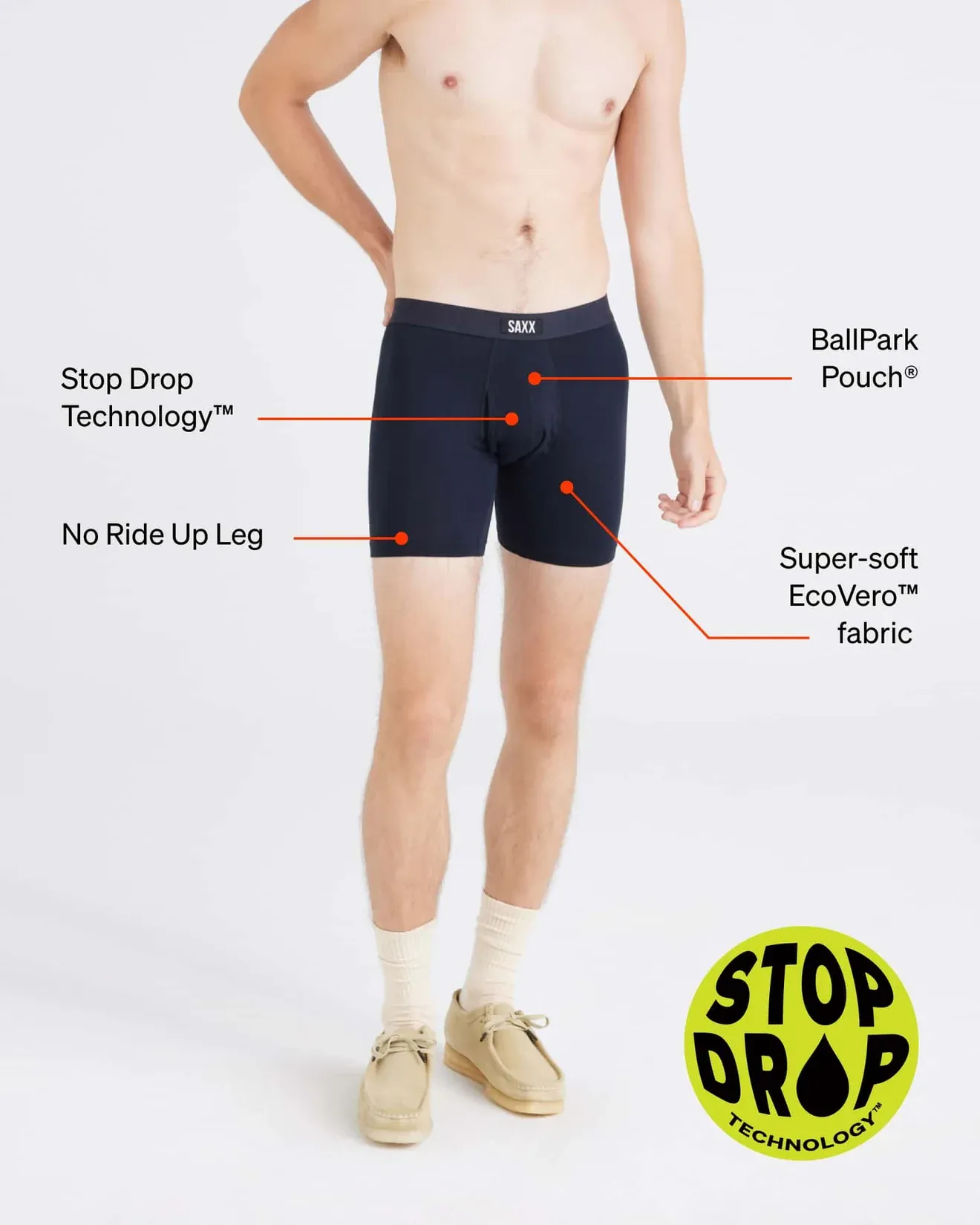 Saxx Vibe XTRA Underwear -  Gamer - Black