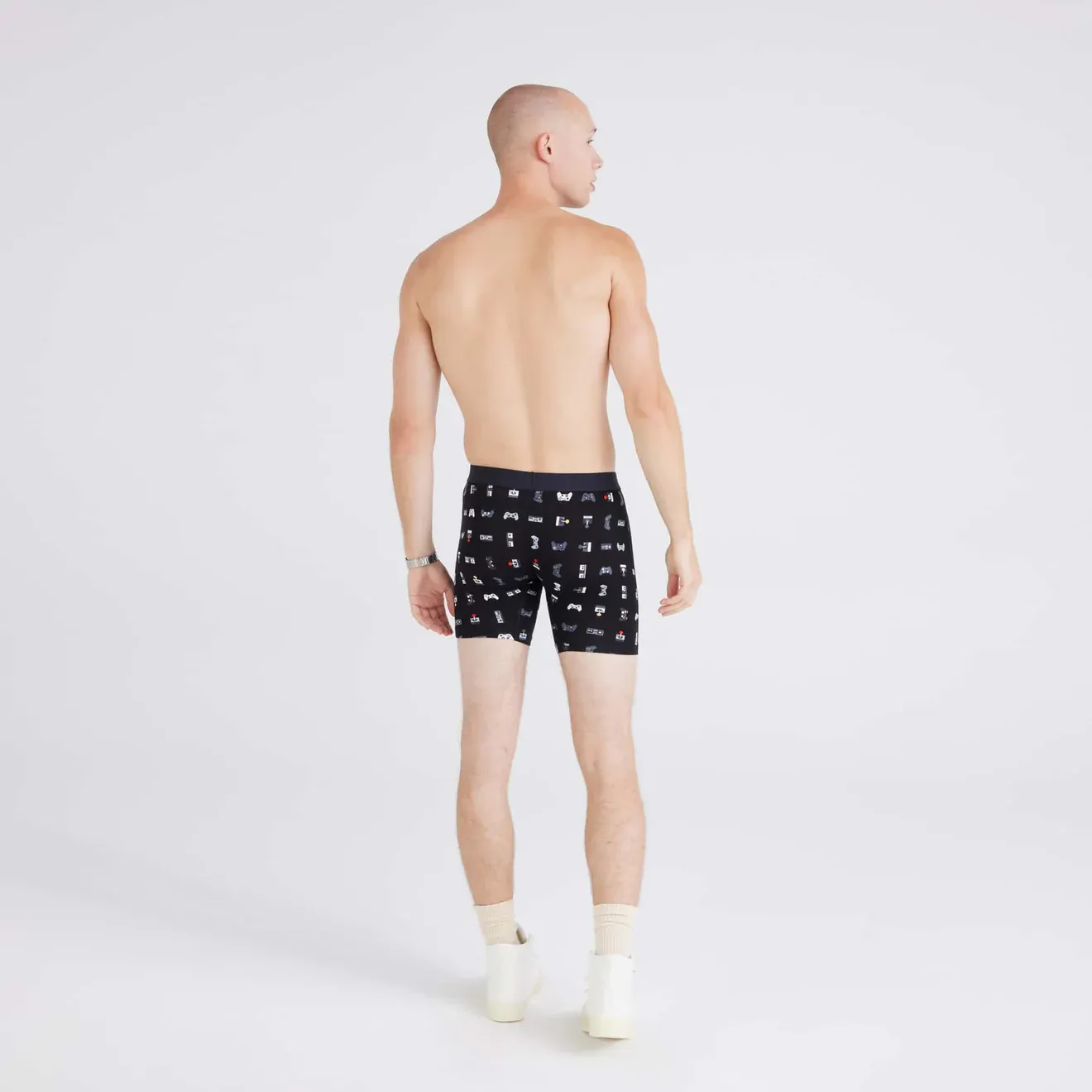 Saxx Vibe XTRA Underwear -  Gamer - Black