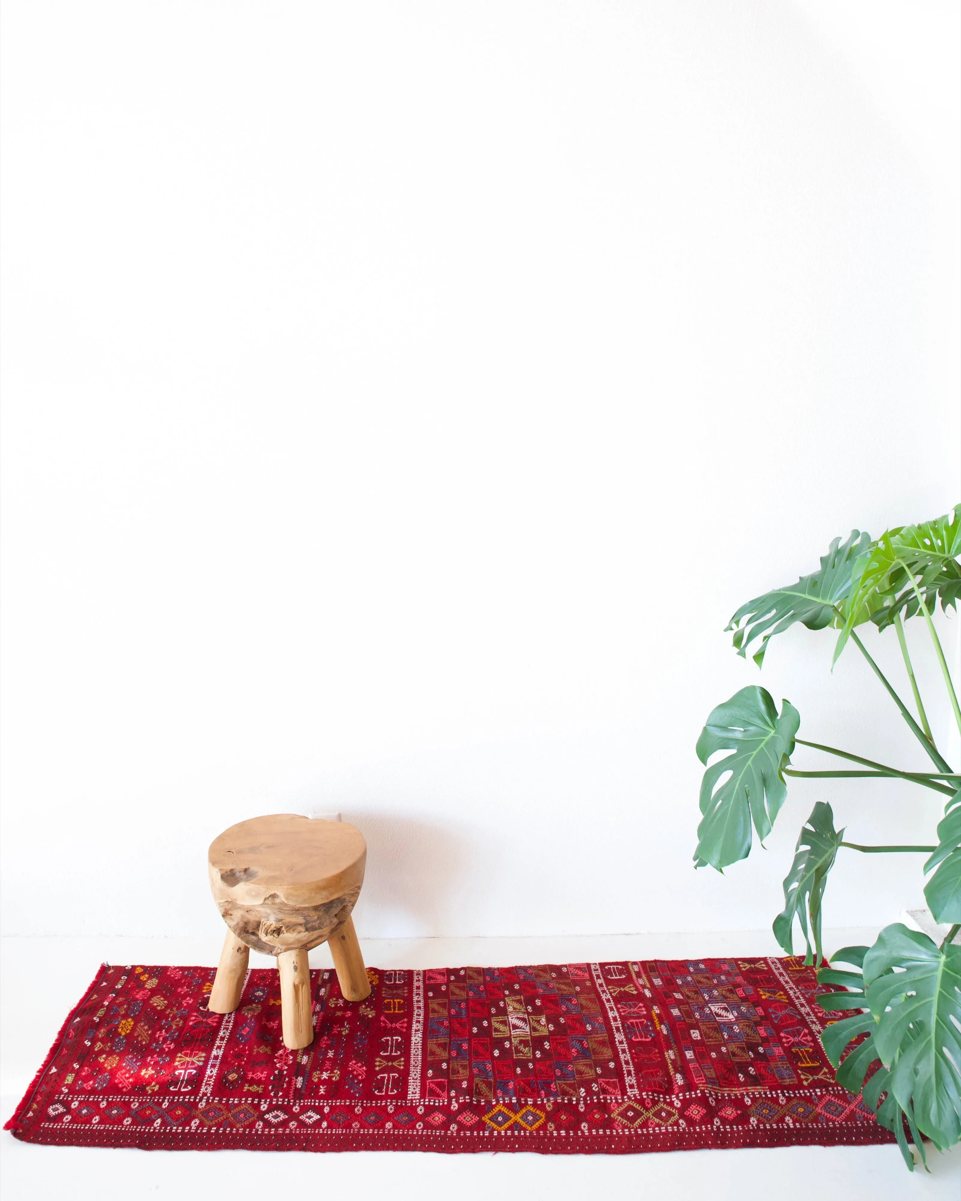 Semi-antique Sivas Cicim Kilim Runner  1'11"x6'