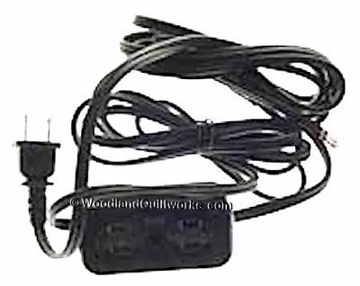 Sewing Machine Power Cord w/ Motor and Light Block - Portable Flatbeds