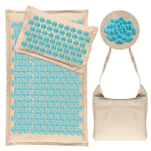 SG | Acupressure Mat, Bag and Pillow Set | Green