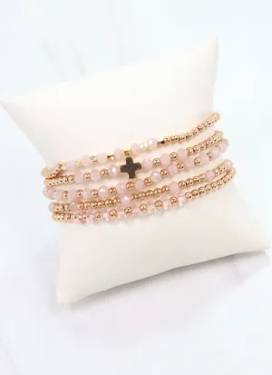Shaun Bracelet Set BLUSH
