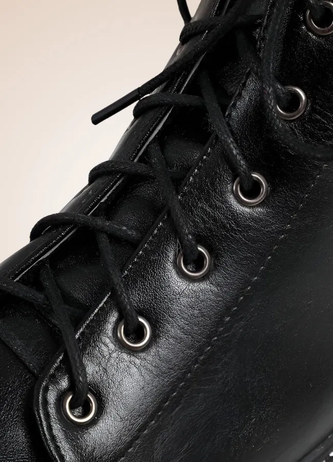 Single Buckle Steampunk Boots