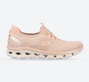 Skechers 104307 Glide Step Flex Good Dream Sneakers für Damen in weiter Passform - Hellrosa