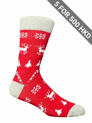 Socks | Christmas | Nordic Reindeer | Cotton