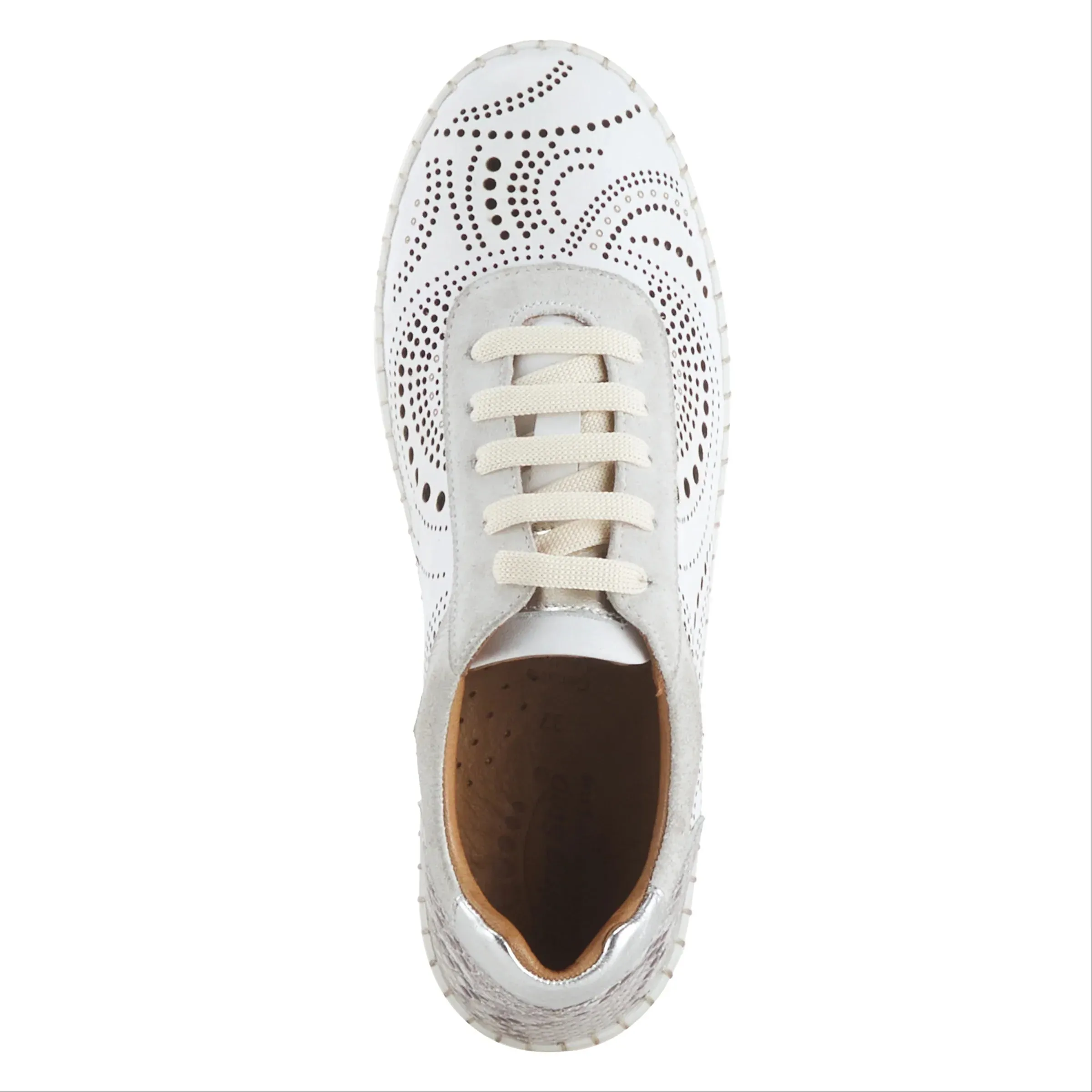 Spring Step Shoes Jumilla Women’s Leather Sneaker 1" Heel