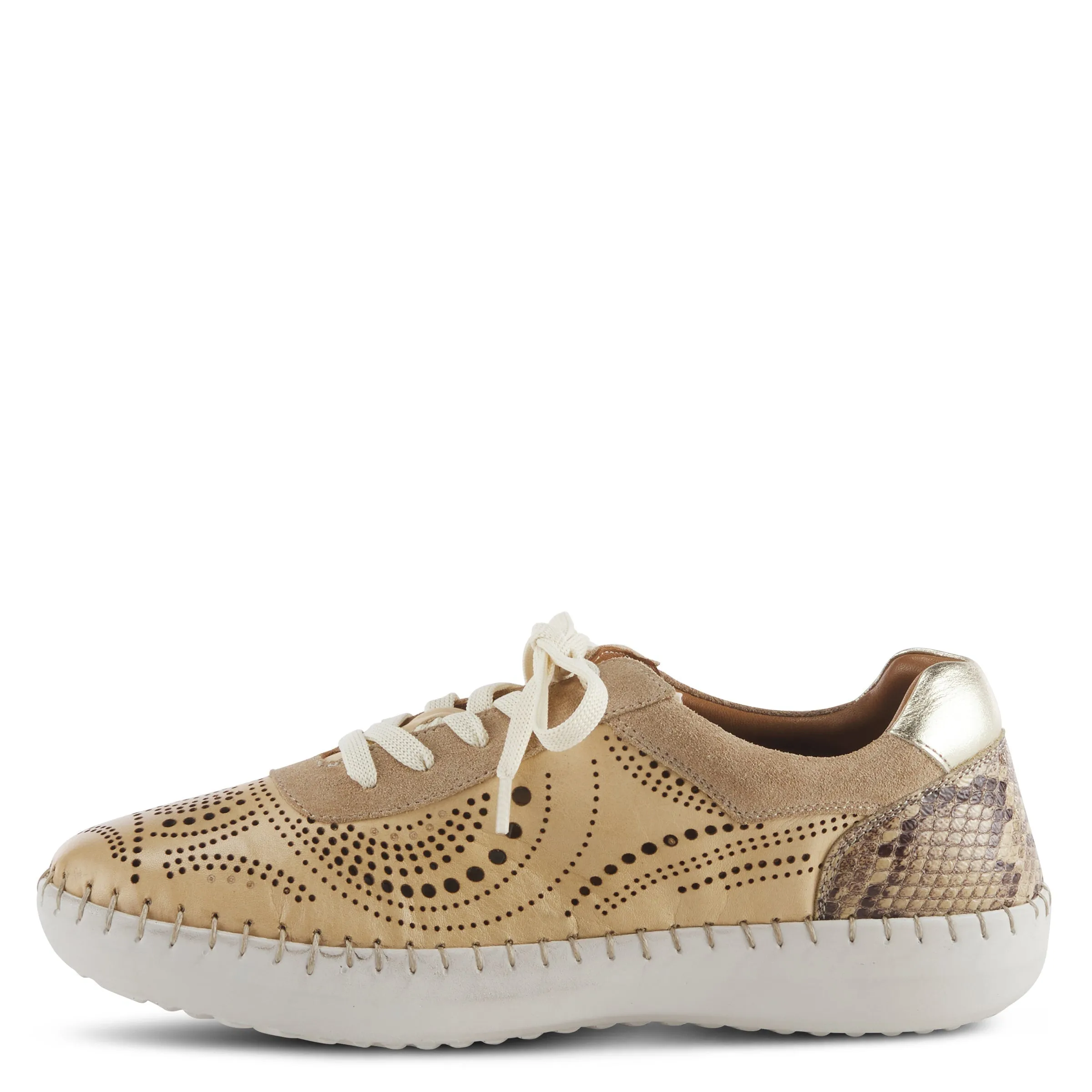 Spring Step Shoes Jumilla Women’s Leather Sneaker 1" Heel