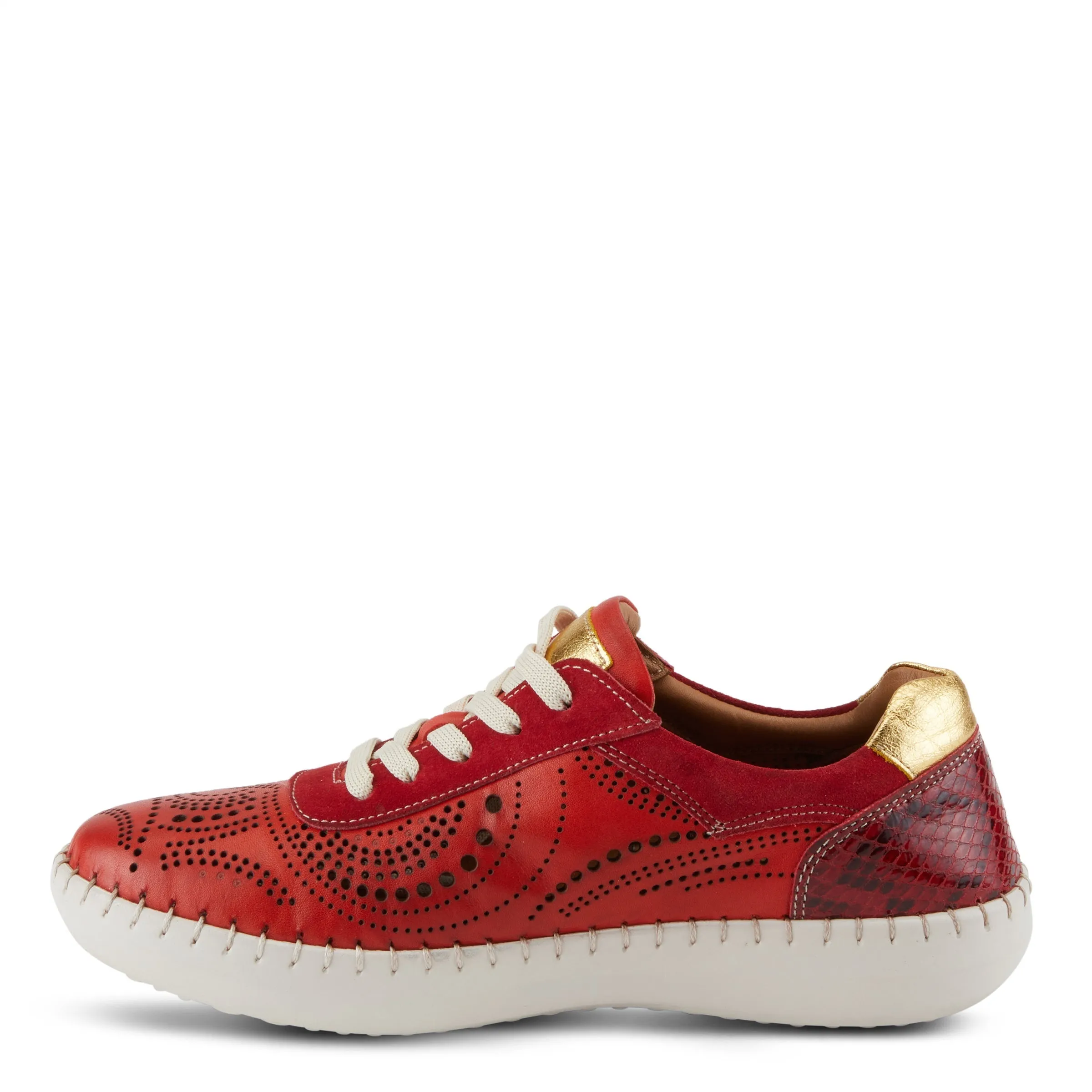 Spring Step Shoes Jumilla Women’s Leather Sneaker 1" Heel