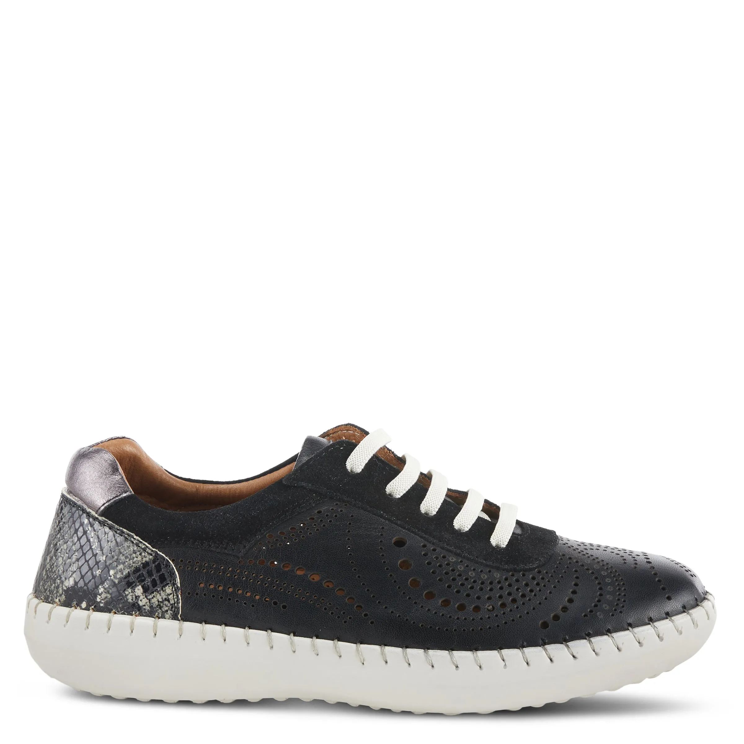 Spring Step Shoes Jumilla Women’s Leather Sneaker 1" Heel