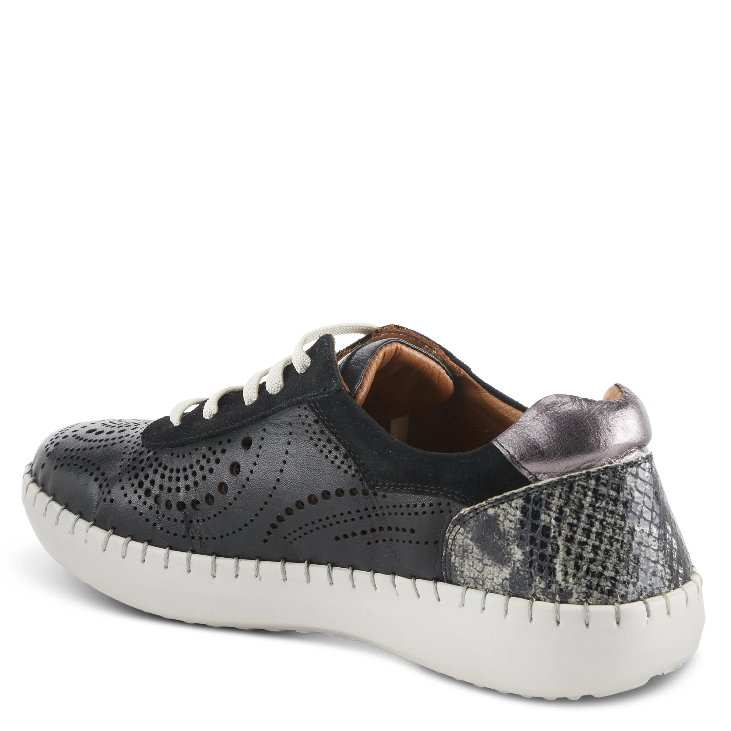 Spring Step Shoes Jumilla Women’s Leather Sneaker 1" Heel