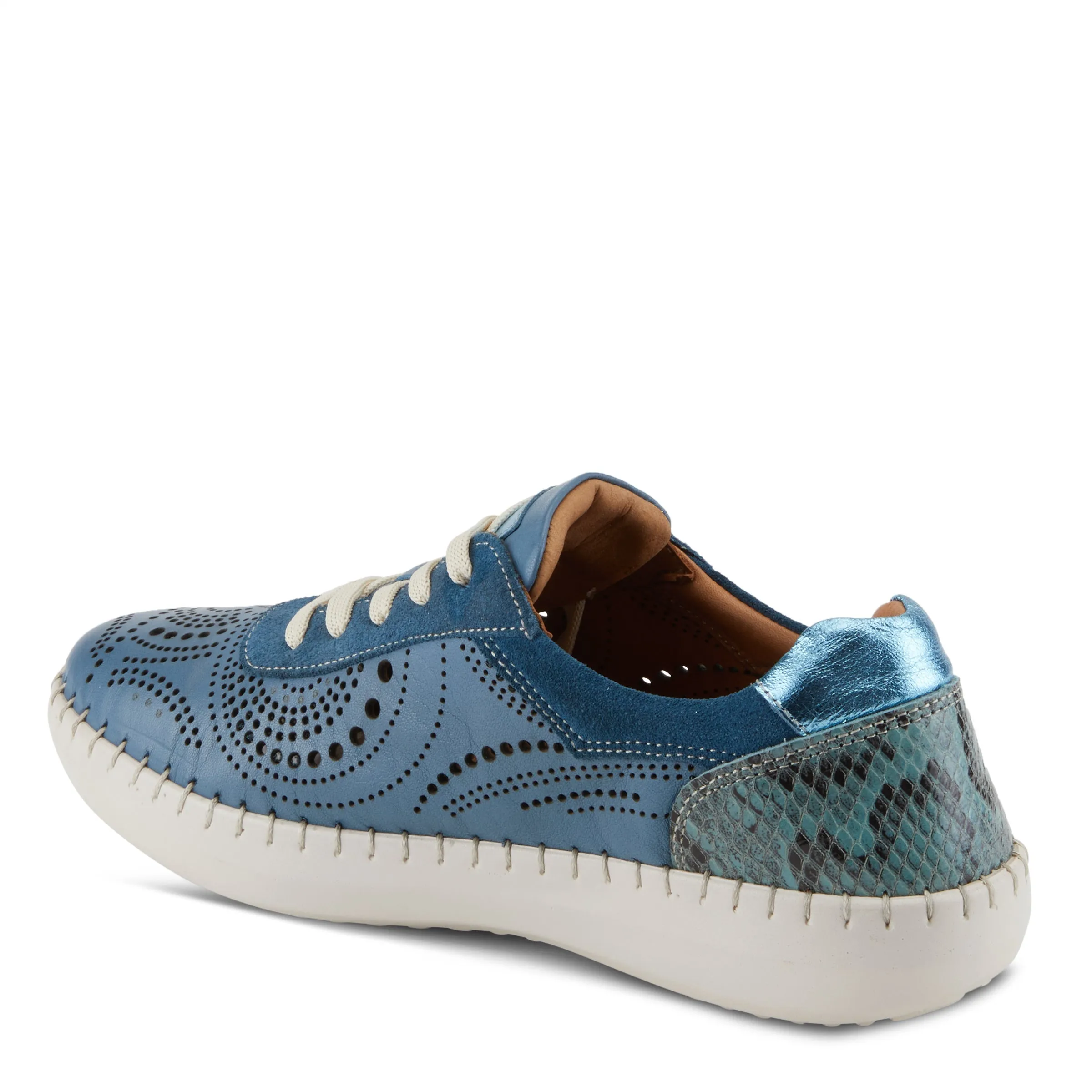 Spring Step Shoes Jumilla Women’s Leather Sneaker 1" Heel