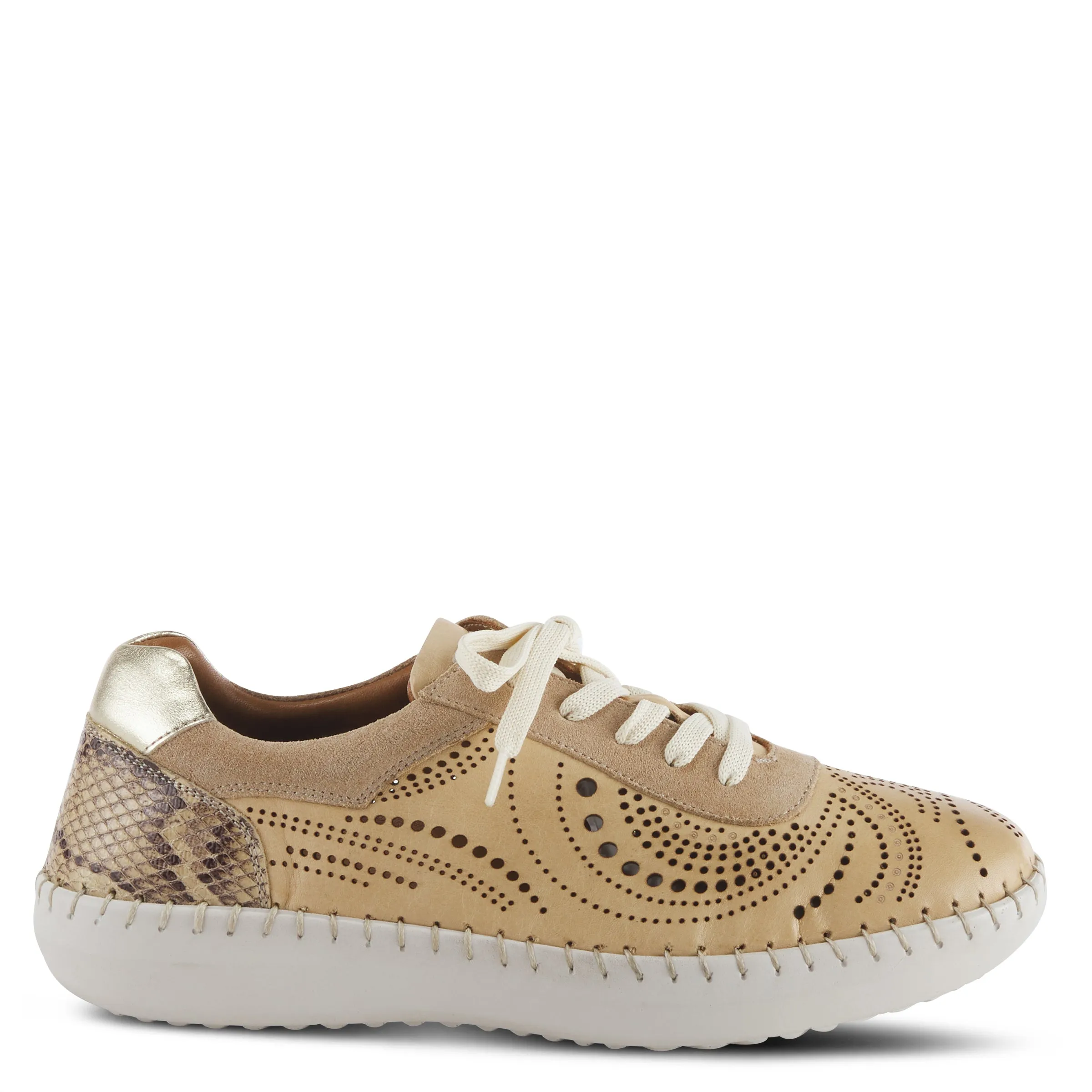 Spring Step Shoes Jumilla Women’s Leather Sneaker 1" Heel