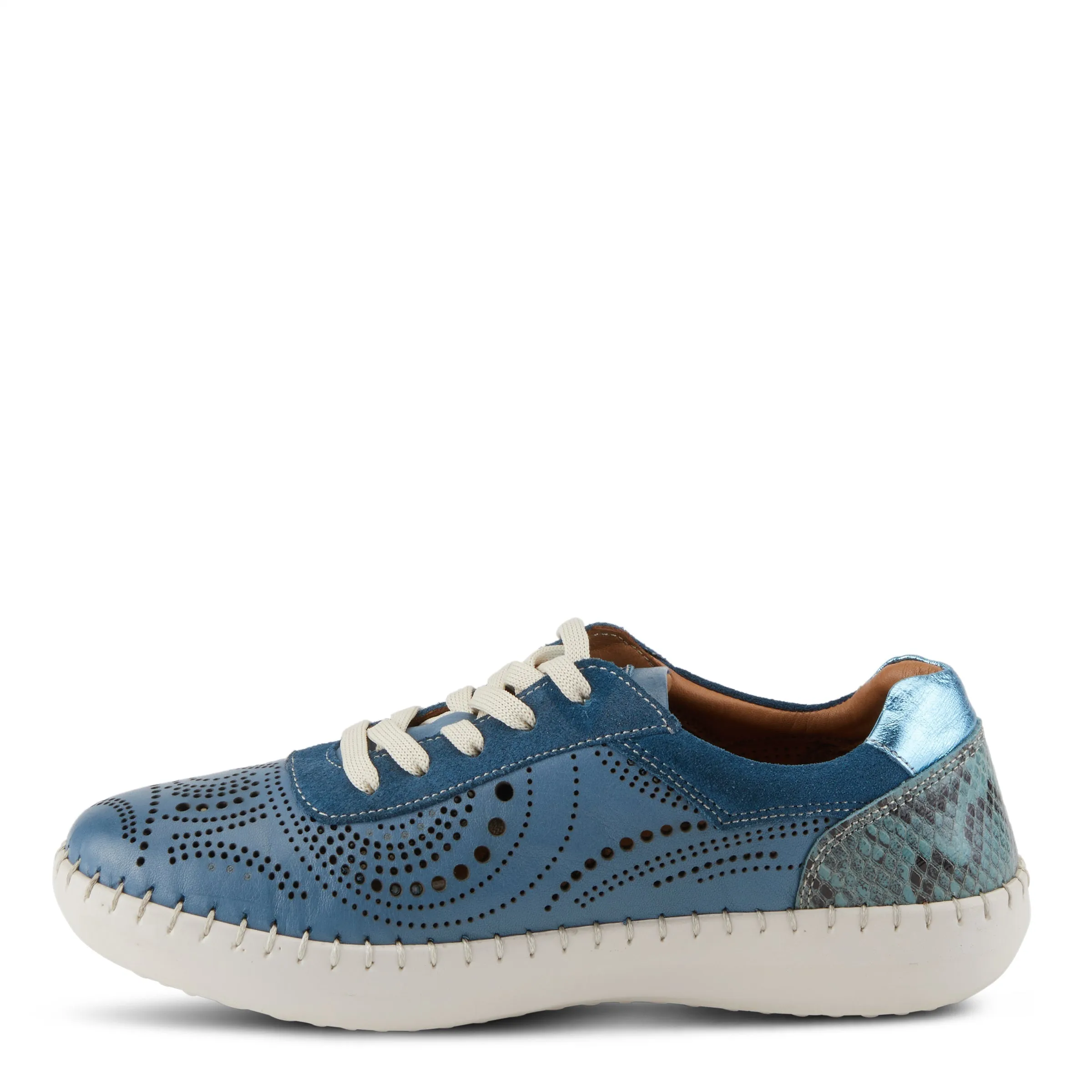 Spring Step Shoes Jumilla Women’s Leather Sneaker 1" Heel
