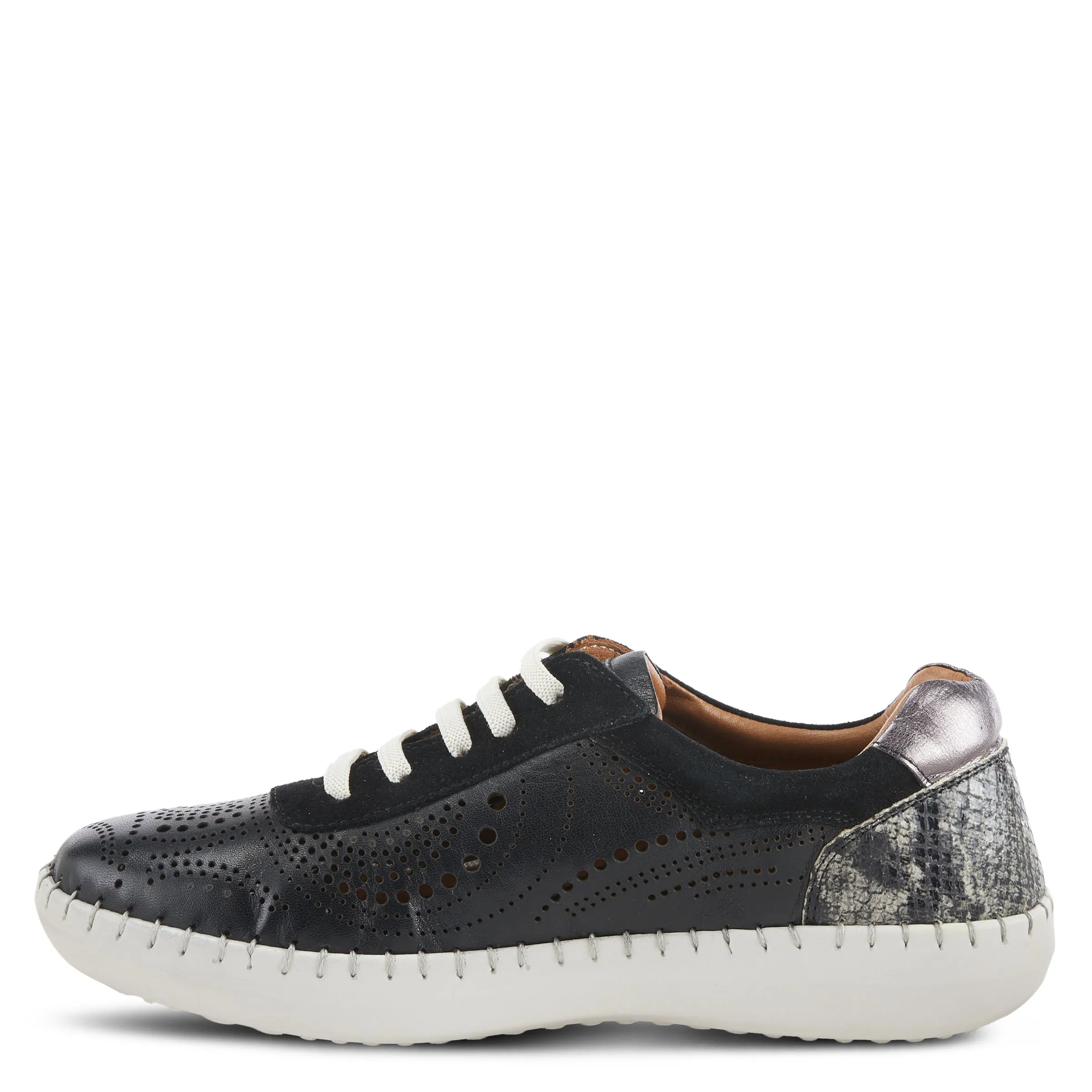 Spring Step Shoes Jumilla Women’s Leather Sneaker 1" Heel