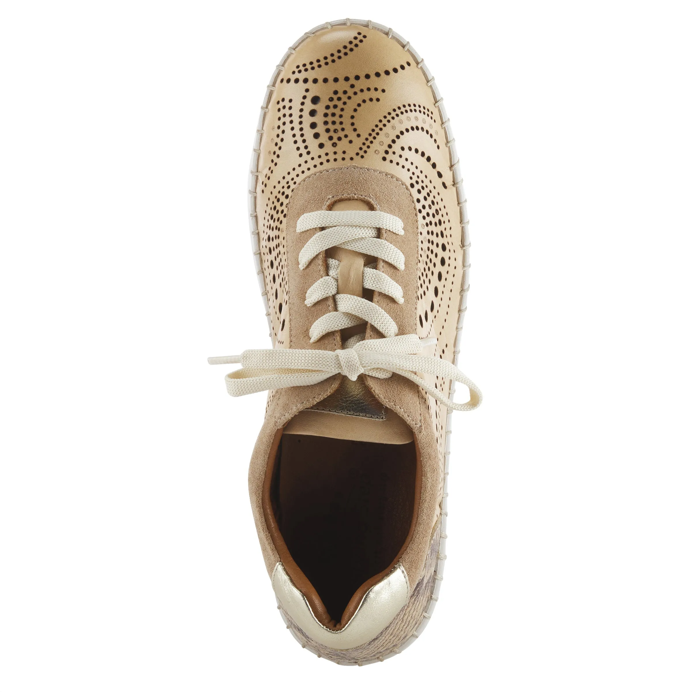 Spring Step Shoes Jumilla Women’s Leather Sneaker 1" Heel