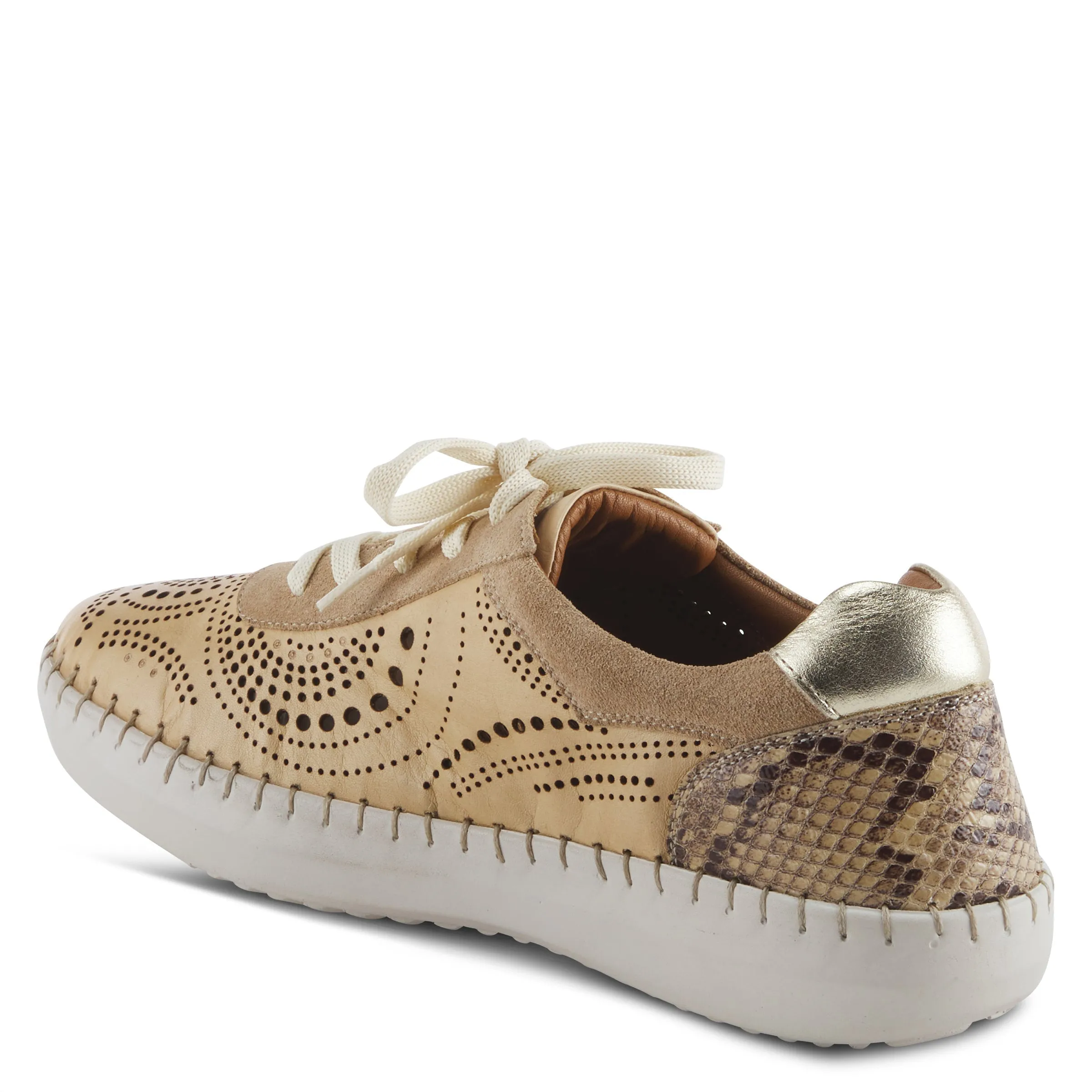 Spring Step Shoes Jumilla Women’s Leather Sneaker 1" Heel