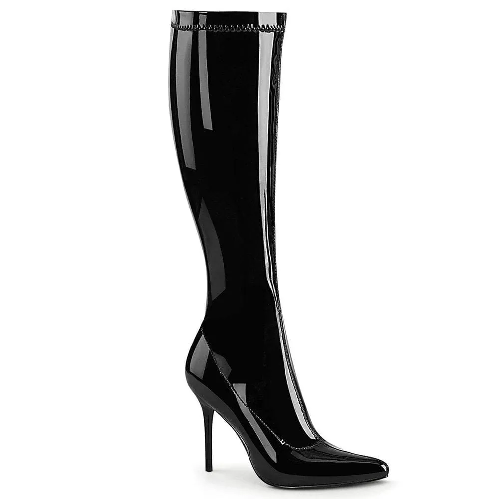 SS-CLASSIQUE-2000 Knee Boot | Black Patent