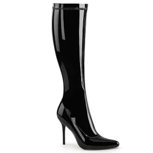 SS-CLASSIQUE-2000 Knee Boot | Black Patent