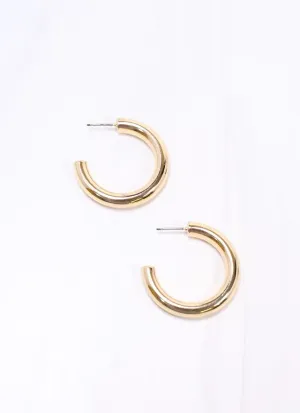 Staunton Hoop Earring GOLD