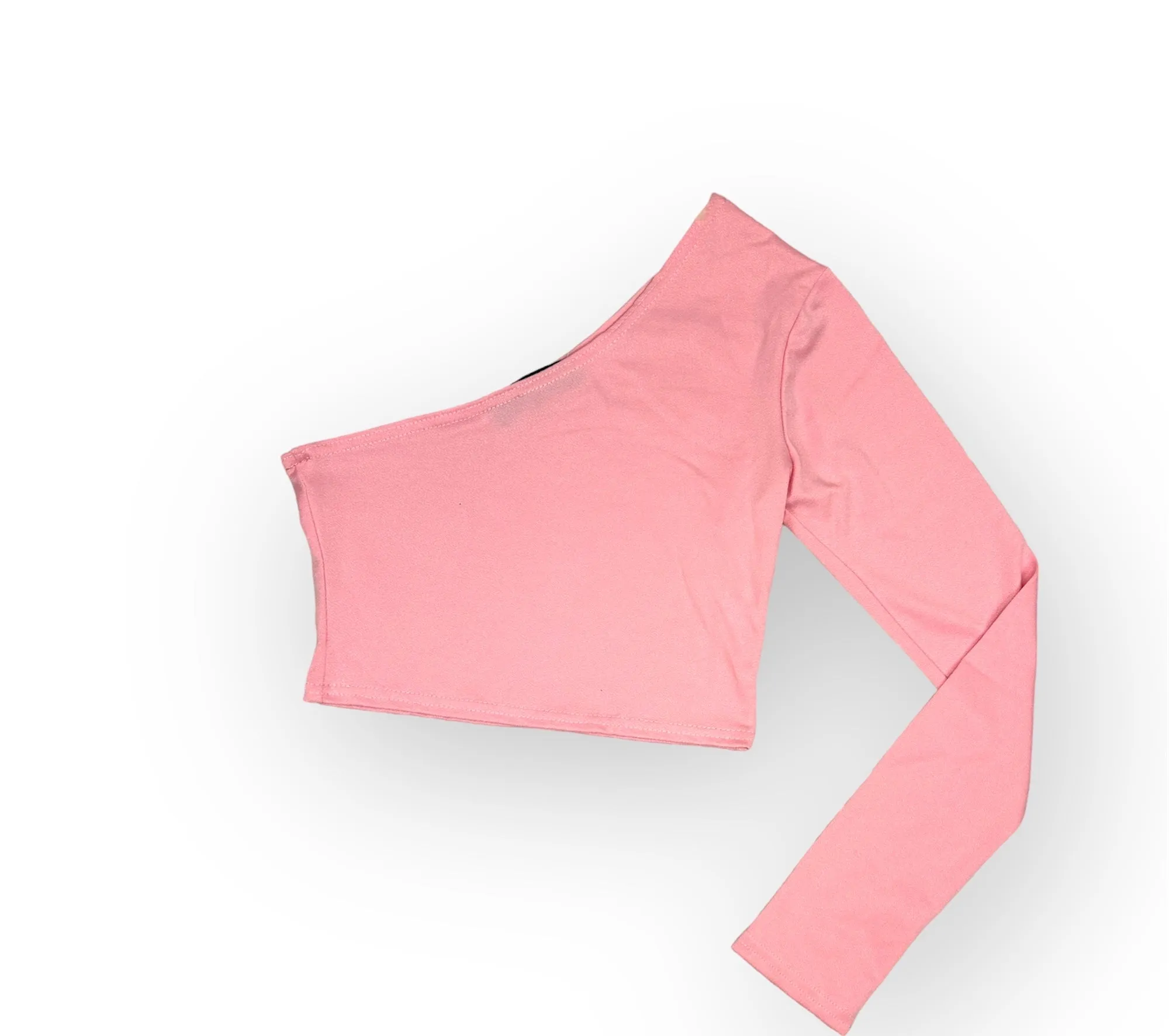 Talon One-shoulder Crop Top