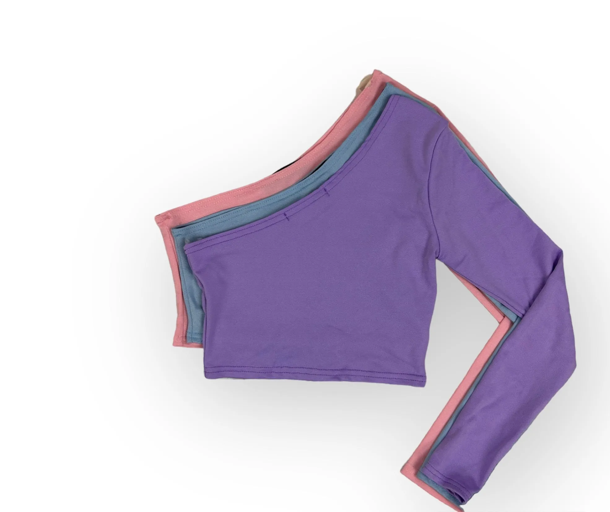 Talon One-shoulder Crop Top