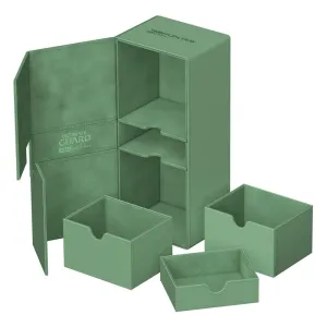 Ultimate Guard Twin Flip`n`Tray 266  Xenoskin 2022 Exclusive Pastel Green