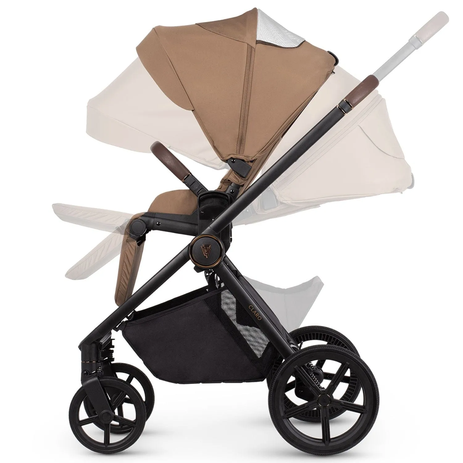 Venicci Claro 2 in 1 Pram in Caramel