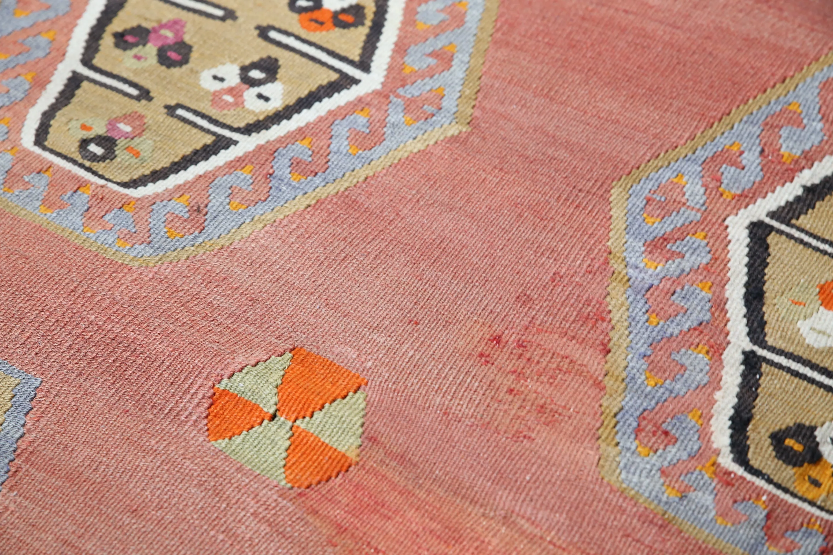Vintage Sivas Sarkisla Kilim 6.10ftx11ft