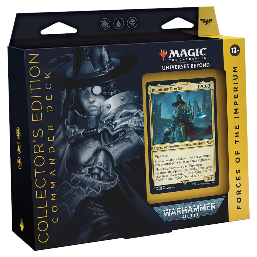 Warhammer 40,000 Commander Deck Collector's Edition - Universes Beyond - Magic: The Gathering