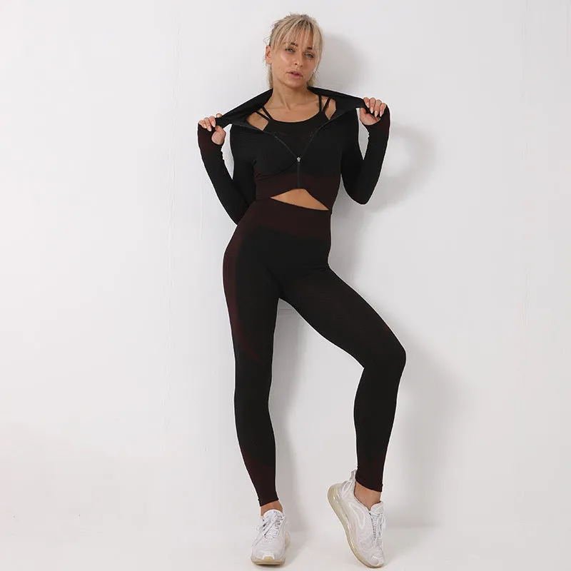 Women Gym Clothing Leggings  Fitness Gym Set Womens